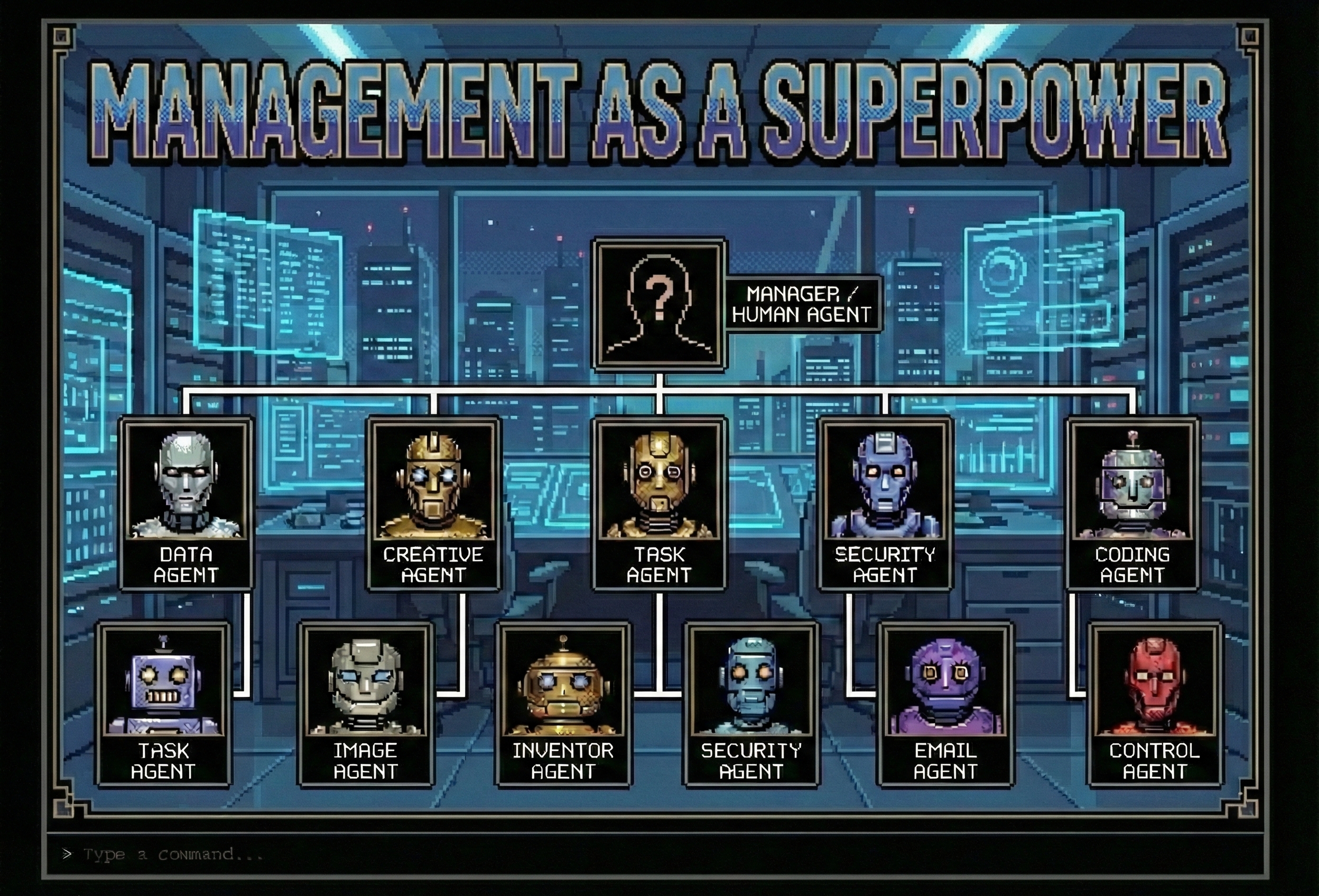 Management as AI Superpower illustration